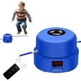 thumbnail image 2 of Diviértete haciendo ejercicio con este juego portátil de pelota de saltar de cuerda motorizada para niños y adultos, Azul Cuerda de saltar electrónica de fitness sin cuerda XianweiShao 9024715965479, 2 of 5