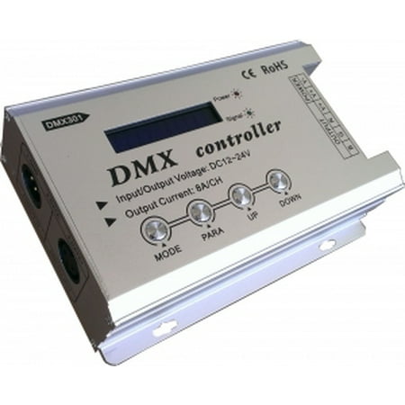 Dmx Controller Manual - DMX RGB Controller 12V-24V High Power 8A/ch