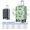 thumbnail image 6 of Lsque Cute Dinosaurs in Space Printed Luggage Cover, Travel Luggage Protector,Scratch and Dirt Resistant, Fits 18-32 Inch Luggage - Small, 6 of 9