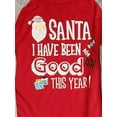 thumbnail image 2 of Boys Red & Gray Santa Christmas 2 Piece Pajama Sleep Set Size Large 10-12, 2 of 2