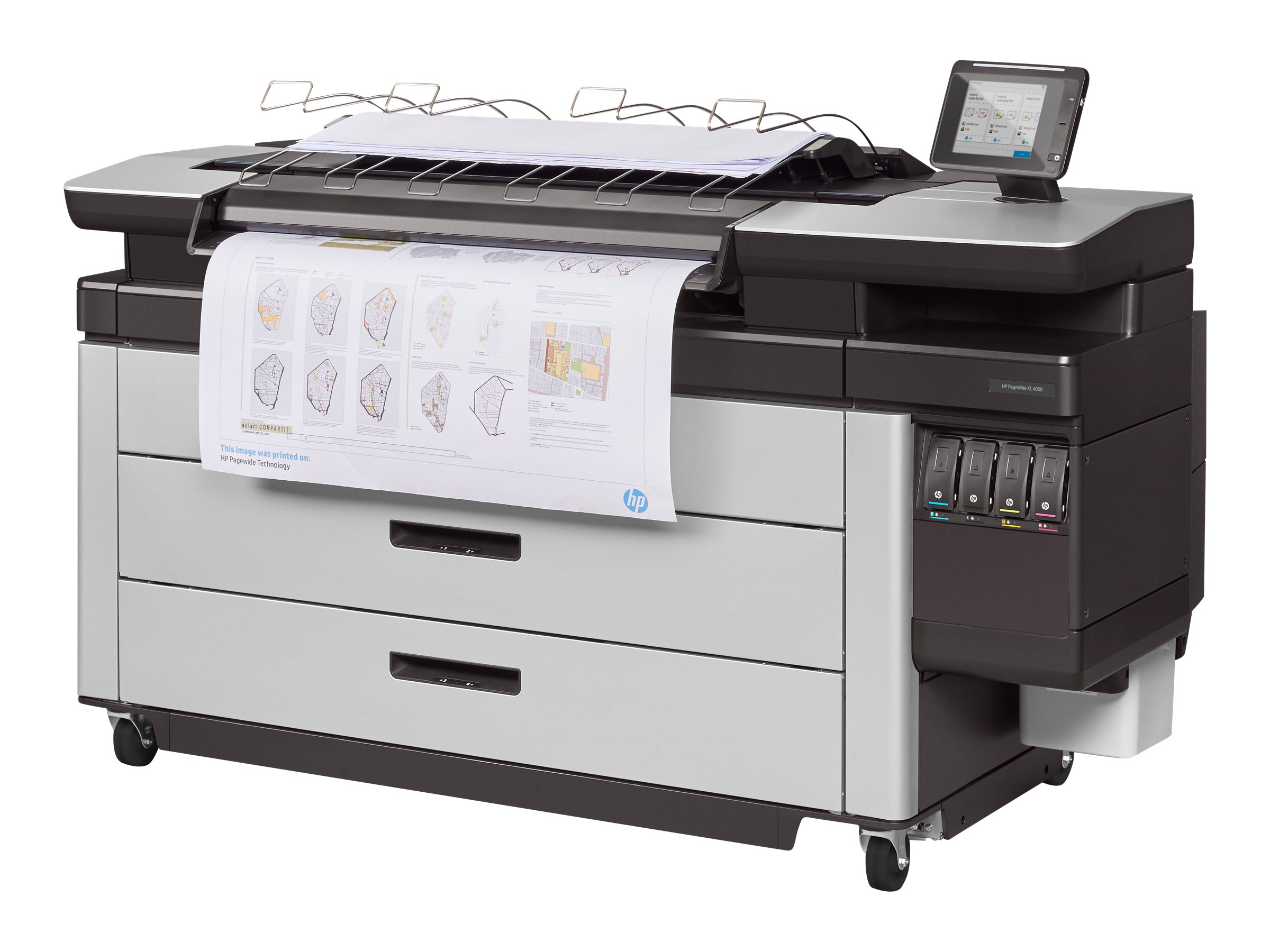 HP PageWide XL 4000 40" multifunction printer color inkjet