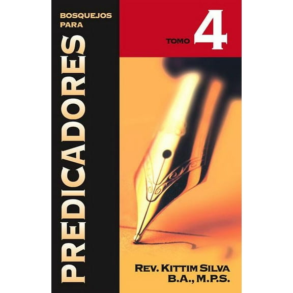 El Bosquejos para predicadores Tomo 4, (Paperback)