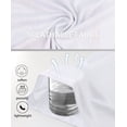 thumbnail image 4 of WELIGU Men's UPF 50+ Sun Protection Hoodie Shirt Long Sleeve SPF Fishing Outdoor UV Hiking Lightweight Shirts Guoqi-White-L, 4 of 6