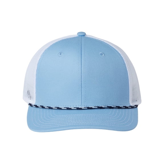 The Game - Everyday Rope Trucker Cap - GB452R - Columbia Blue/ White