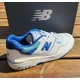 thumbnail image 5 of New Balance 550 White Blue Groove - Sz 10.5, 5 of 6