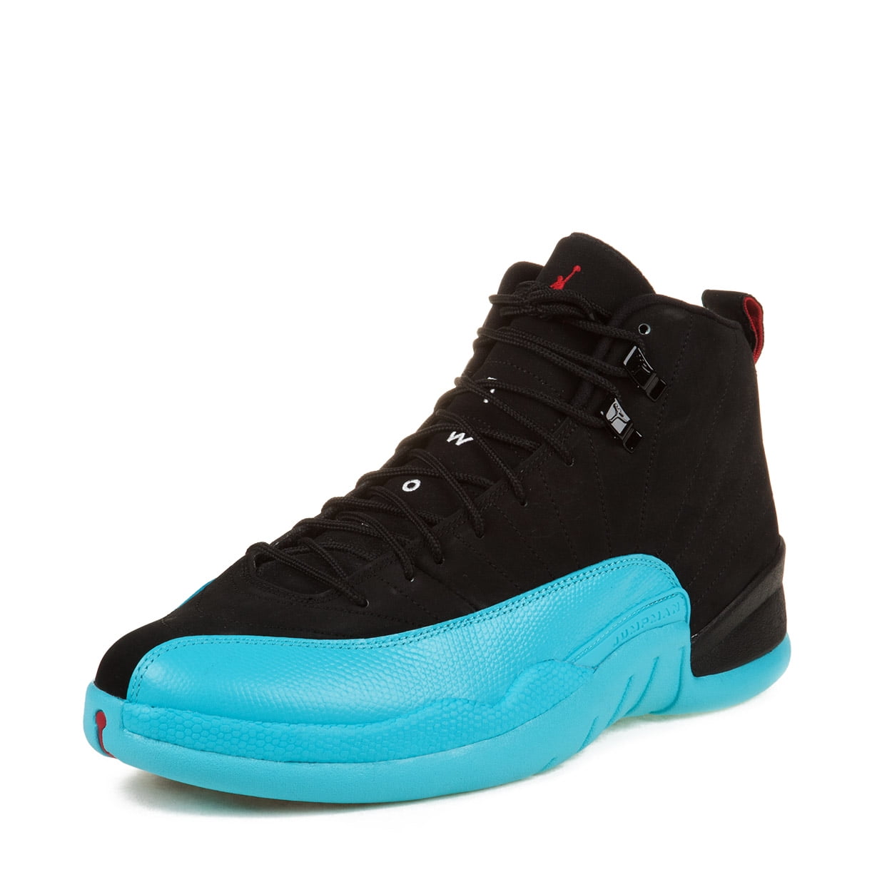 Nike Nike Mens Air Jordan 12 Retro Gamma Blue Black Gym Red 027 Walmart Com Walmart Com