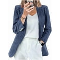 thumbnail image 5 of Women's Loose Corduroy Blazer Dressy Casual Fall Winter Versatile Outerwear, 5 of 9