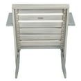 thumbnail image 5 of SAFAVIEH Lanty Transitional Outdoor Patio Adirondack Chair, Ash Grey, 5 of 11