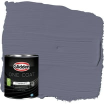 Glidden One Coat Interior Paint and Primer, Old Mill Blue / Purple, 1-Quart, Eggshell