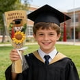 thumbnail image 5 of Dmlowu Handcrafted Crochet Sunflower Bouquet, Graduation Doctoral Hat Stuffed Animals Flower Arrangement, Keepsake Gifts for Her Him, Fade Resistant Graduation Decorations 2026, 5 of 7