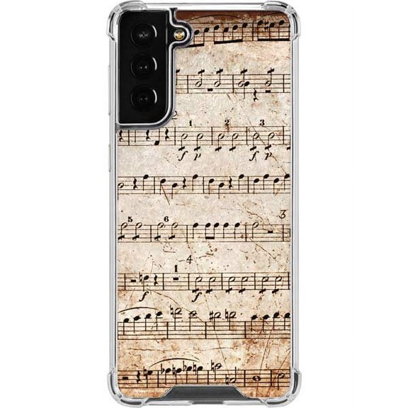 Skinit Music Antique Notes Galaxy S22 Plus Clear Case
