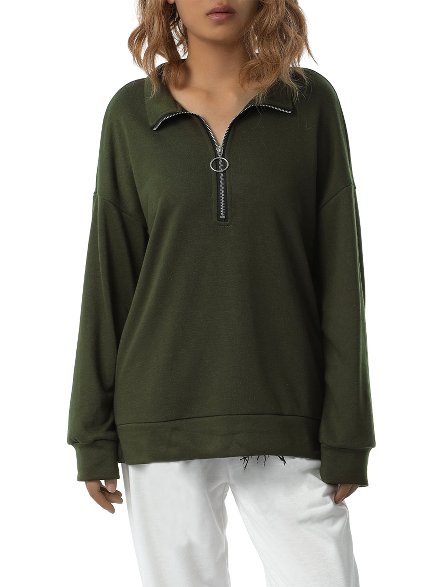 half zip activewear