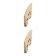 thumbnail image 1 of Guardoinrt Wood Premium Violin Bridges Fit For Effortless Installation Violin Strings Bridge Fiddle Bridges As shown 2Set, 1 of 6