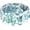 Coraltc230313, variant on Winter Snowman Blue Tablecloth Round 60 Inch Let It Snow Washable Polyester Table Cover for Kitchen Holiday Party Outdoor Room Home Decor