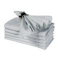 thumbnail image 2 of Set of 4 100% Linen Machine Washable Cloth Napkins – 18X18" Vapour Grey, 2 of 8