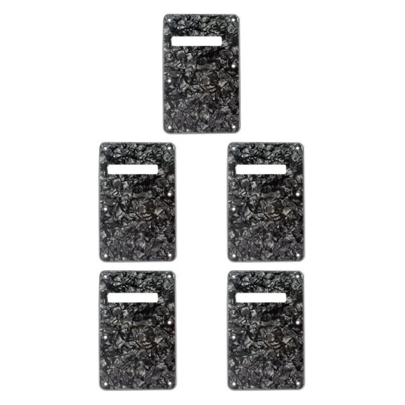 Billuyoard 2 piezas de placa trasera de guitarra profesional de estilo moderno, cubierta trasera de trémolo, cubierta de cavidad, placa rascadora con 6 Type2 NO2 Billuyoard CBP498728