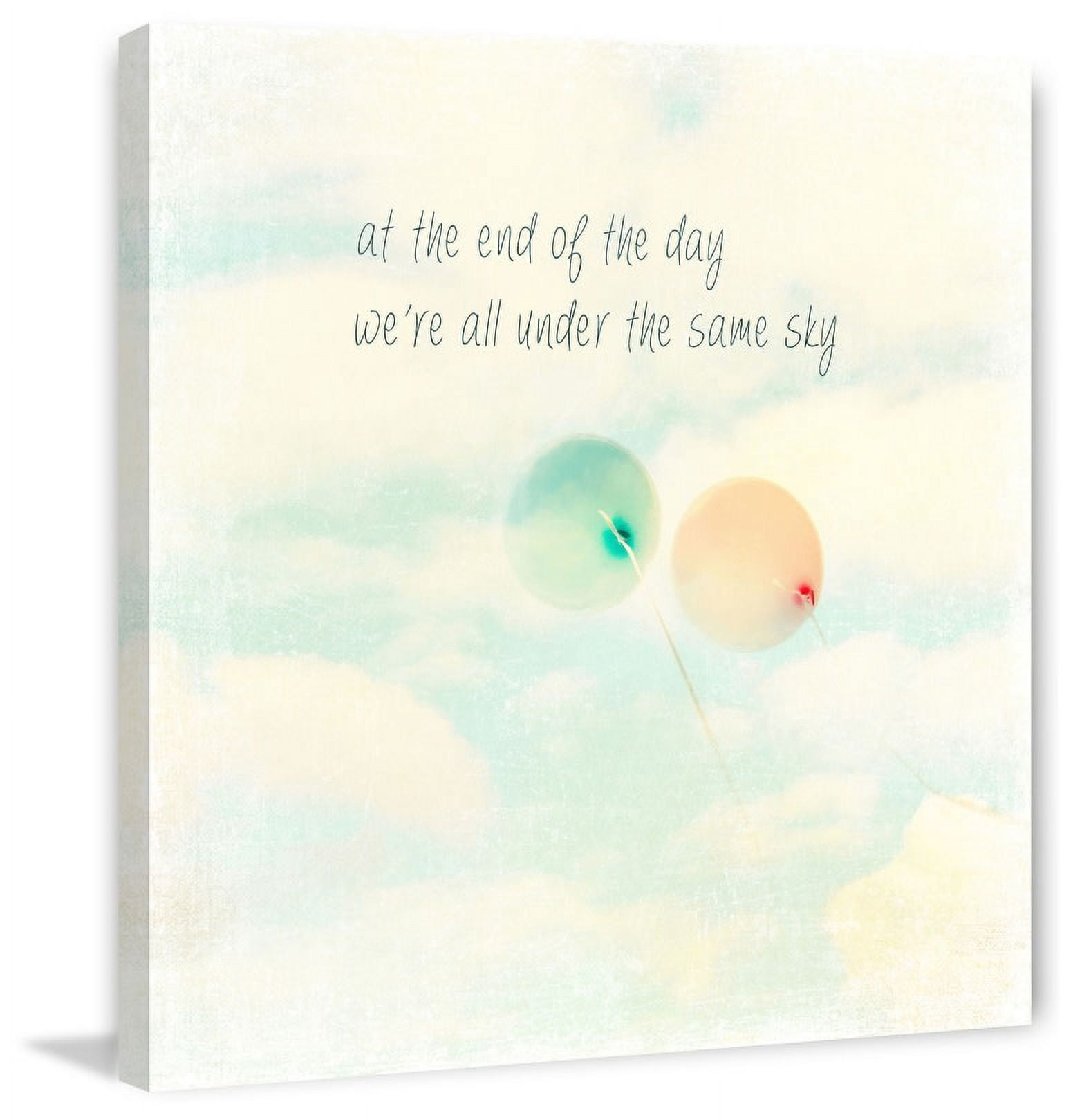 "At the End of the Day" Painting Print on Wrapped Canvas