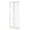 White + Particle Board + Modern+1, variant on YONGKANG Freestanding Black Room Divider with Storage Shelves Slatted Room Partition Bookcase Modern Decorative Privacy Screen Divider for Living Room Entryway Bedroom Home Office