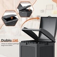 thumbnail image 6 of Homall Homes 36 Gallon Trash Can Plastic Kitchen Trash Can,Gray, 6 of 8