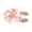 Pink, variant on Button Cuff Pearly Luster Gardenia Flower Shape Easy Installation Button Cover Decorative Shirt Cufflink Cover Cuff Accessories