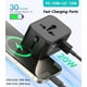 thumbnail image 5 of Adaptador de viaje AKWOR Worldwide con 2 USB C 2 USB A Más de 200 países, 5 of 8