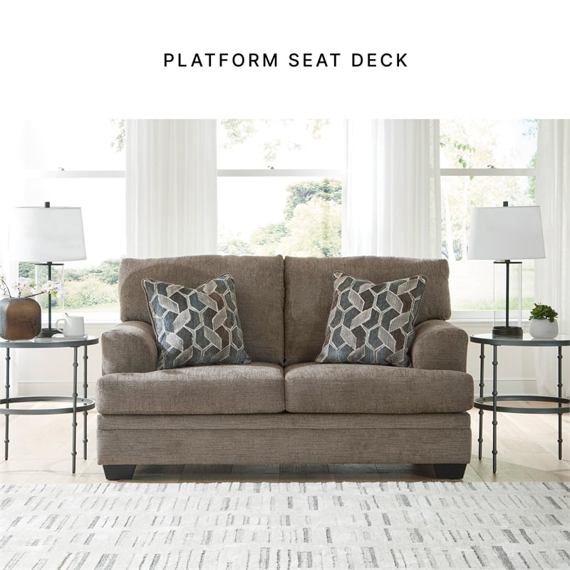 Signature Design by Ashley Stonemeade Beige Loveseat