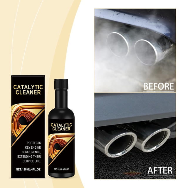 Agente de limpieza, productos de limpieza, limpiador de interiores para motores catalíticos de automóviles, 120 ml, artículos esenciales para dormitorios, artículos esenciales para apartamentos, artíc