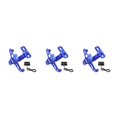 thumbnail image 4 of ZheElen Bracket Aluminum Moto Accessories Lightweight License Number Plate Holder Frame Registration Plates Mount with LED Light Blue 3PCS, 4 of 6