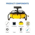 thumbnail image 5 of 4.3 Inch Sewer Camera With DVR 16GB FT Card, Drain Industrial Endoscope IP68 8500MHA Battery 10/20/30/50M Pipe Inspection ,Stunning Clarity, 5 of 5