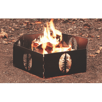 Oregon Trail 6-Panels Portable/Foldable Campfire Pit Ring