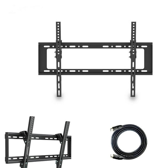 65 inch TV wall Mount,Tilting TV Wall Mount Adjustable Bracket For TV Fits 26 to 65 inch TV up to 110 lbs, VESA from 200x100mm to 600x400mm