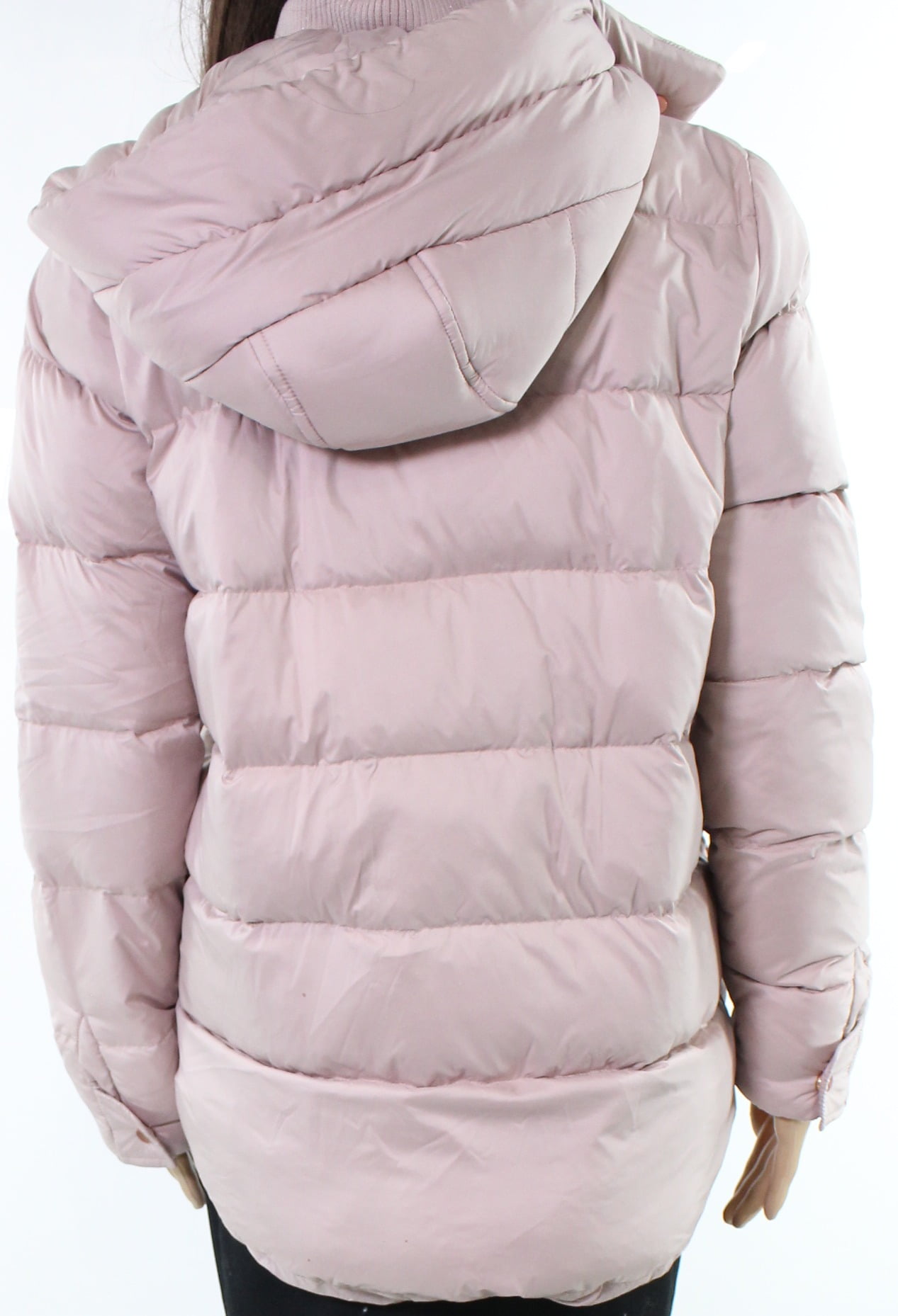 halogen hooded puffer jacket