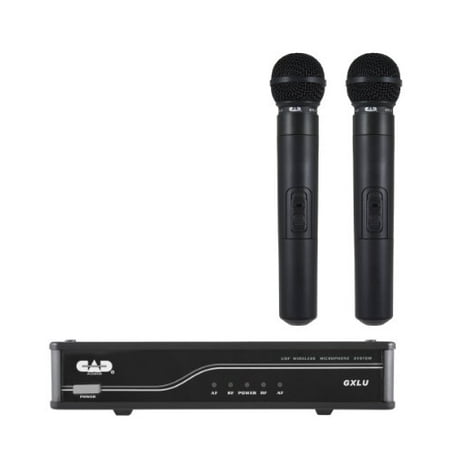 CAD Audio GXLUHH-L UHF Wireless Dual Cardioid Dynamic Handheld Microphone System - L Frequency Band