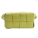 thumbnail image 1 of Korean New Small Square Bag Fashion One-shoulder Crossbody Bag Solid Color Simple Woven Waist Bag Chest Bag Women, 1 of 1