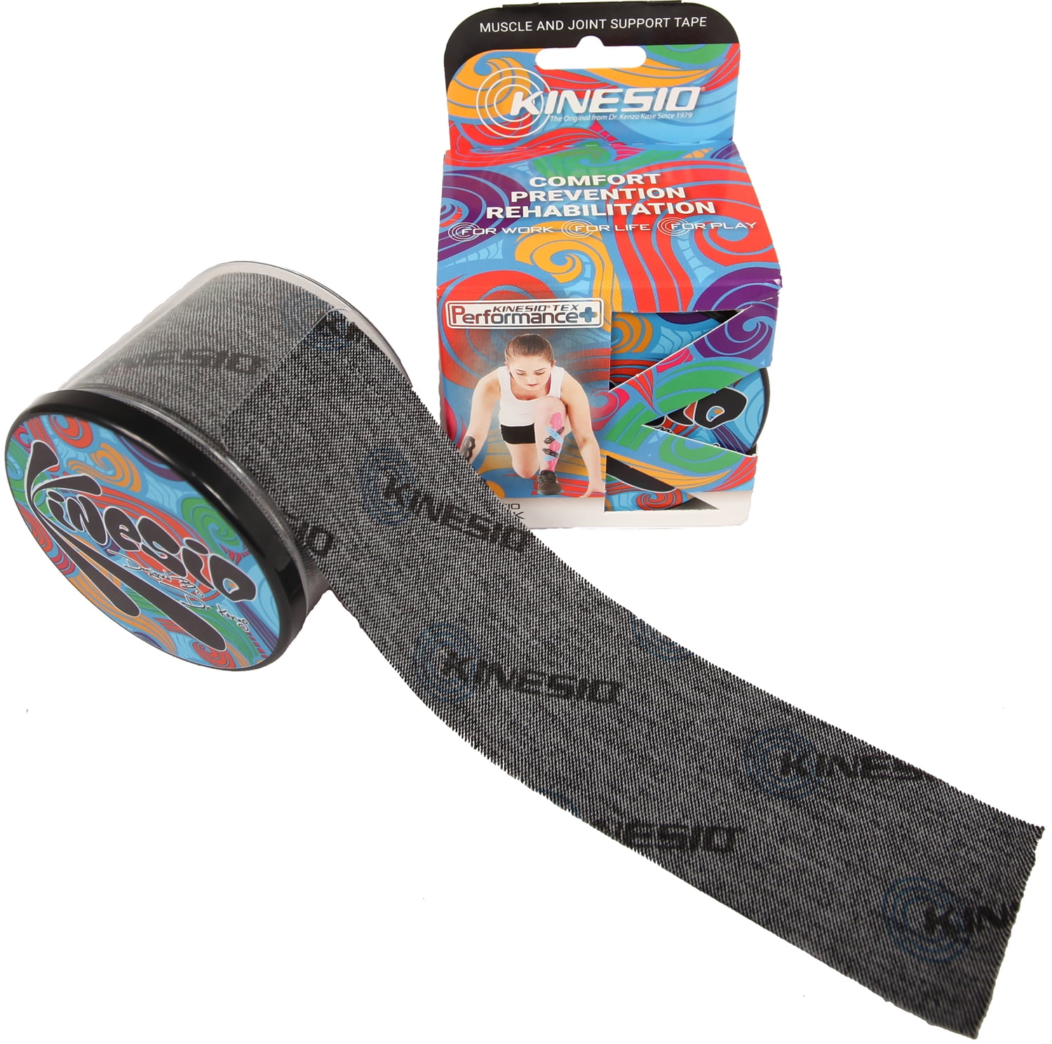 Kinesio Tex Performance+ - Black