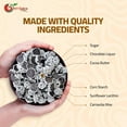 thumbnail image 3 of NY SPICE SHOP Mini Dark Chocolate Nonpareils with White Seeds - 3 Pound - Mini Dark Chocolates Snow Caps, 3 of 7