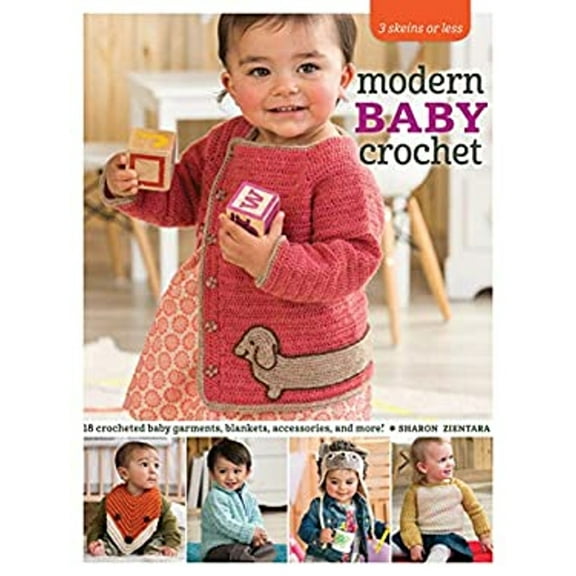 Pre-Owned Modern Baby Crochet: 18 Crocheted Baby Garments, Blankets, Accessories, and More! (Paperback) 1632502178 9781632502179