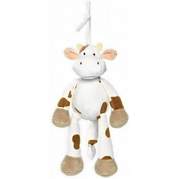 Teddykompaniet Diinglisar Collection 10 Inch Musical Plush Animal | Cow
