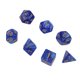 thumbnail image 1 of Heitune 7PCS / Set Eco-Friendly Material acrílico Durable de la Perla de la Raya Multi Lateral Juego de Mesa de los Dados por Family Entertainment Ocio (Perla Raya Azul), 1 of 5
