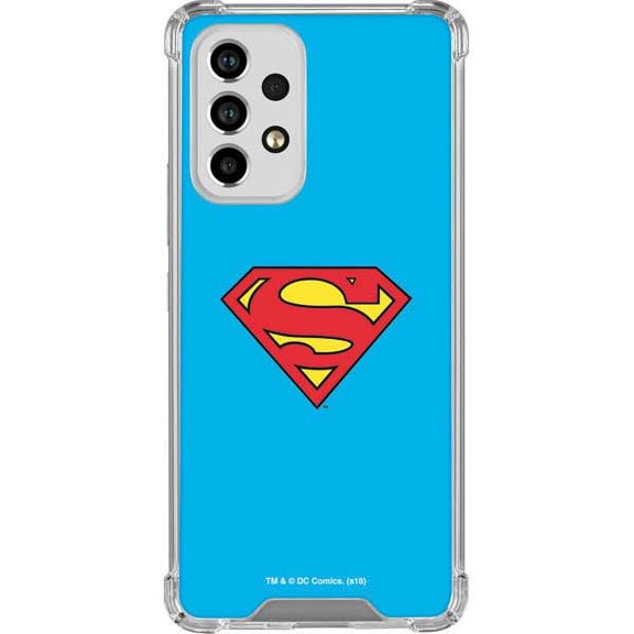 Skinit DC Comics Superman Official Logo Galaxy A53 5G Clear Case