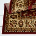 thumbnail image 3 of Home Dynamix Royalty Elati Traditional Ornate Damask Area Rug, Red/Ivory, 7'8"x10'4", 3 of 6
