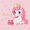 Unicorn 05, variant on Erosebridal Cartoon Stars Unicorn Twin Quilt Set for Girls, Rainbow Love Heart Print Twin Coverlet Set, 2pcs