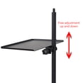 thumbnail image 4 of Aibecy Outdoor Photography Sound Card Tray 200 x 140MM Live Broadcast Microphone Rack Stand with Tripod Phone Holder, 4 of 7