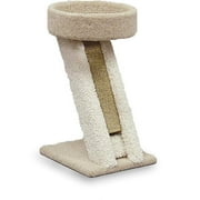 Classy Kitty Cat Furniture Tall Slant Post w/ Cardboard
