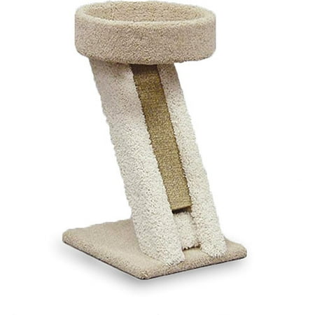 Classy Kitty Cat Furniture Tall Slant Post w/ Cardboard