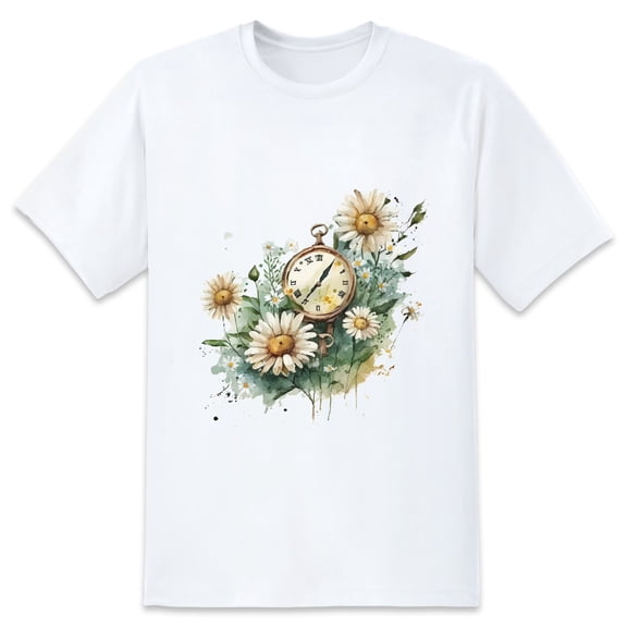 Men's Graphic TeeFlowers (11) Letter Print T-Shirts Round Neck Short Sleeves Sizes XS-5XL Summer Daily Casual Tops