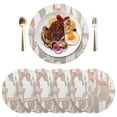 thumbnail image 3 of Castle 15.4in Diameter PVC Plate Mat, Heat-Resistant and Cuttable, Kitchen Decor, 3 of 7