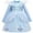 Blue cross, variant on 1-6Y Purple Princess Dress for Girls, Kids Dress Up Clothes for Halloween Party Cosplay Christmas