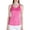 Rose Red, variant on Women's Scoop Neck Active Racerback Wide Strap Yoga Camisole Basic Tank Top