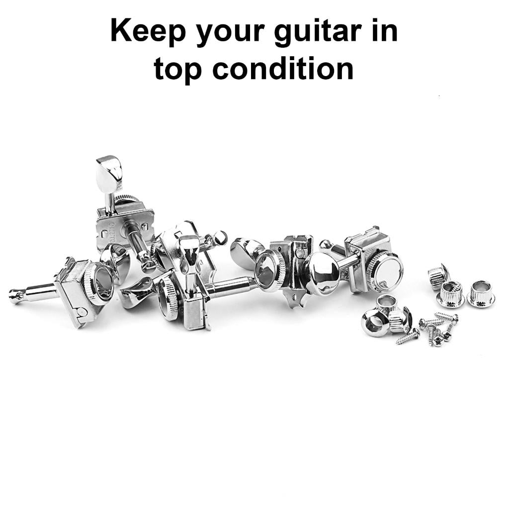 Vintage Style Guitar Locking Tuners Key Pegs Guitar Machine Head Tuners